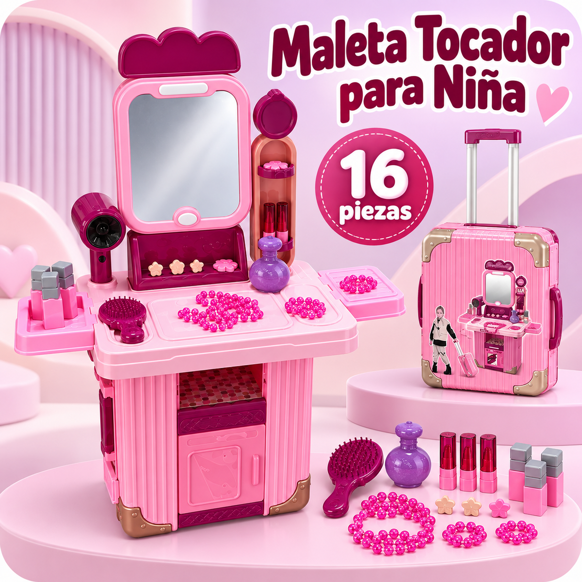 MALETA TOCADOR NIÑA