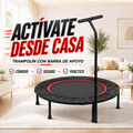 Trampolin Jumpin  de Ejercicio + Barra