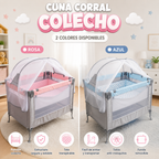 Corral Colecho para bebé ajustable
