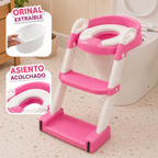 Escalera para Inodoro Infantil 3 en 1 con Reductor