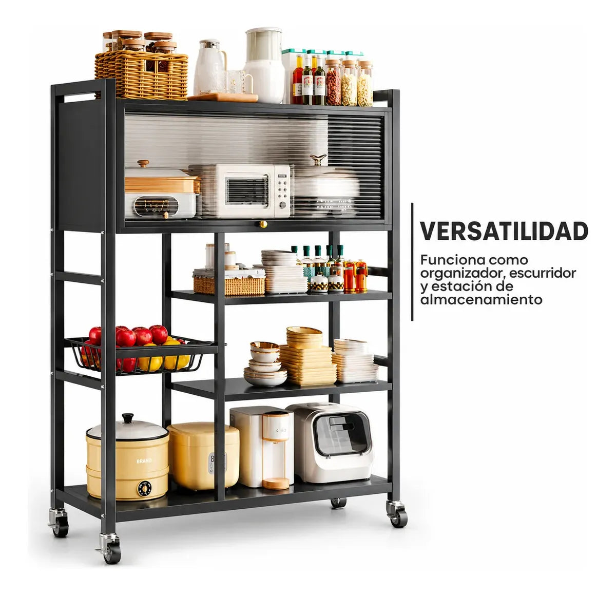 Mueble Organizador Metálico Para Cocina