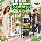 Estante 4 Niveles Plegable Metalico