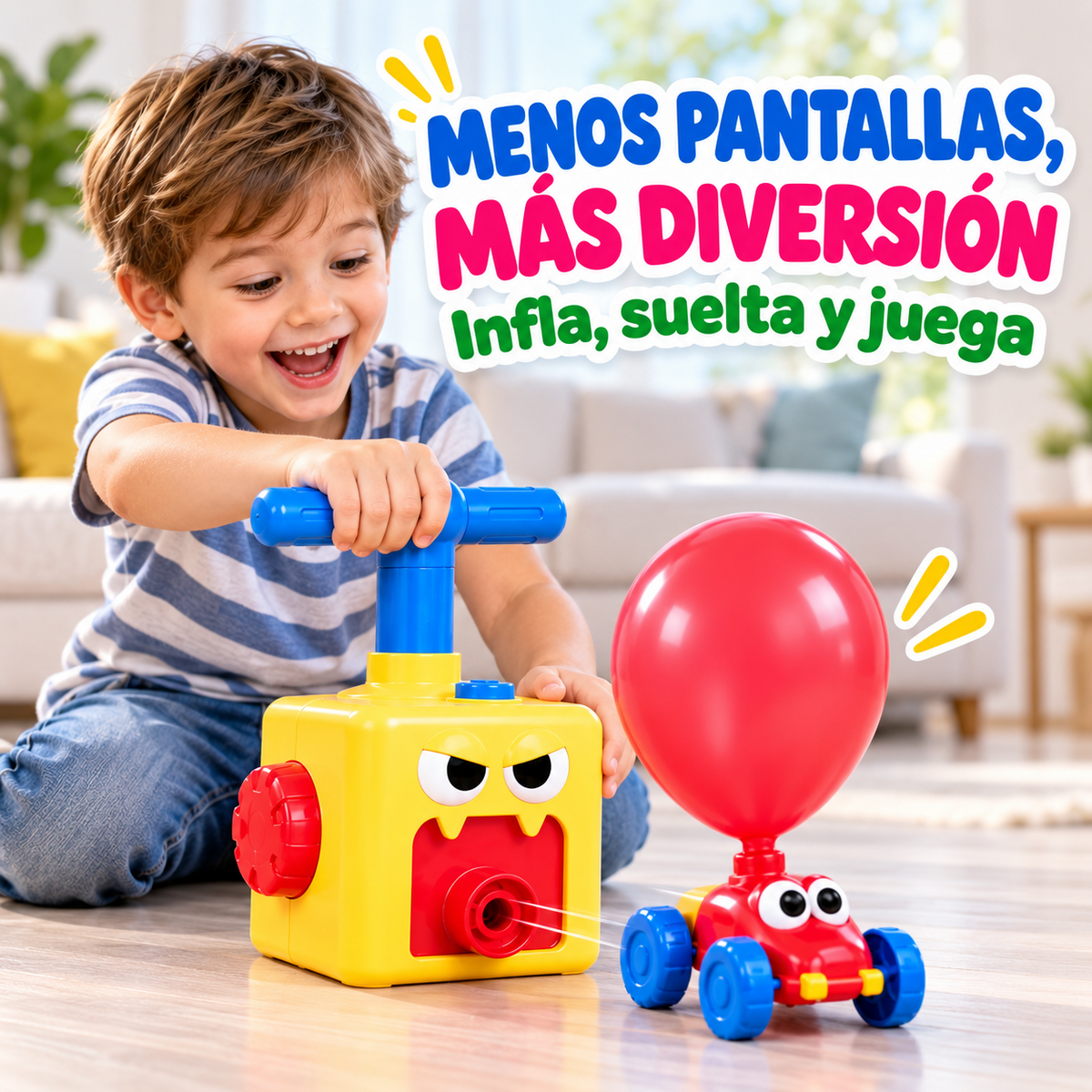 Kit Juguete Impulsador de globo Aumenta metabolismo