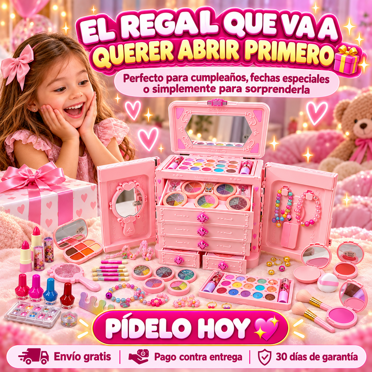 KIT DE MAQUILLAJE INFANTIL