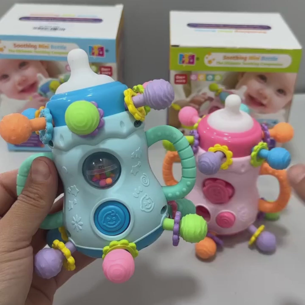 Juguete Mordedo de Bebé en forma de Tetero